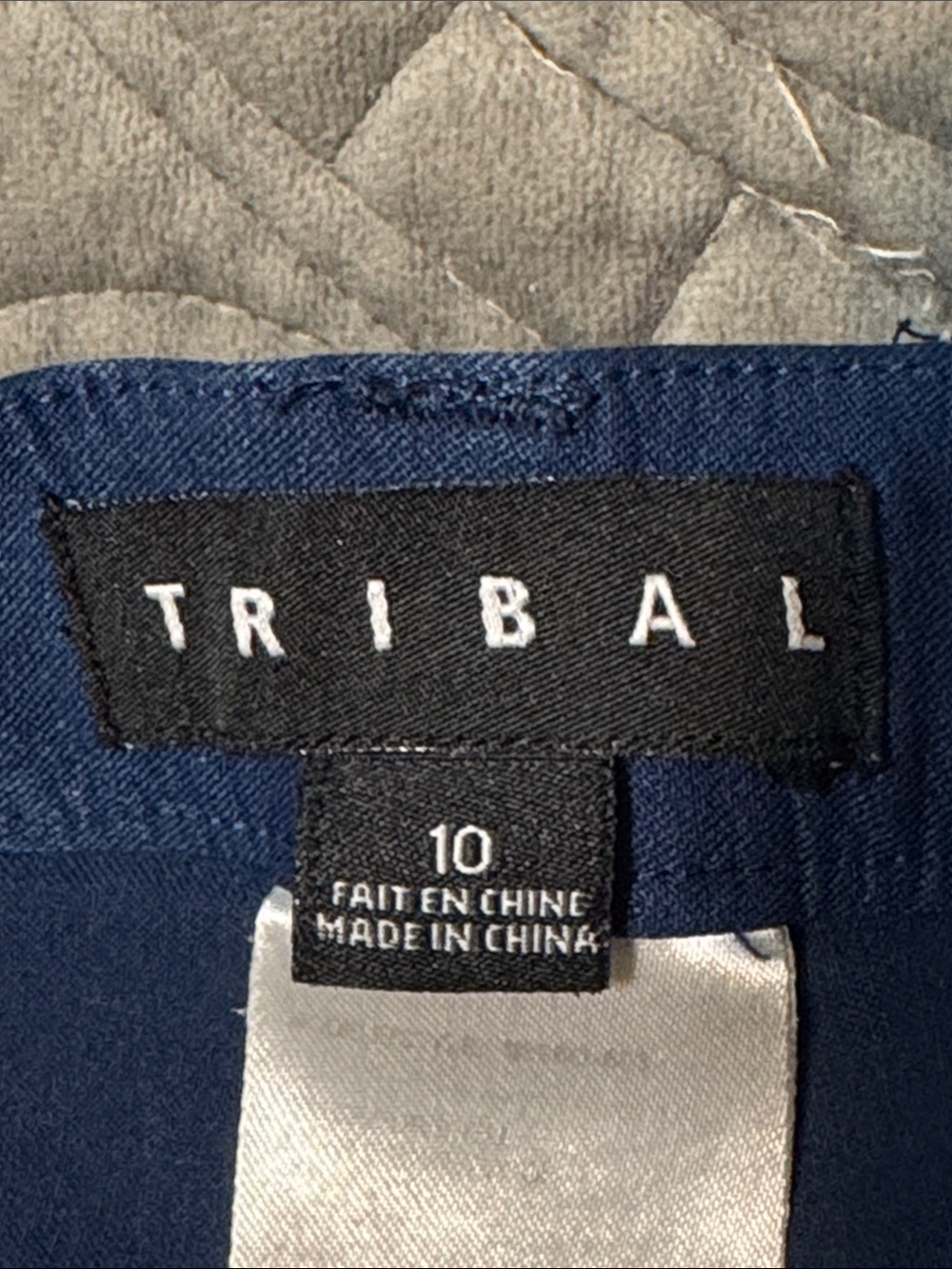 Tribal Women's Navy Blue Dress Pants. Size 10 - Picture 4 of 7